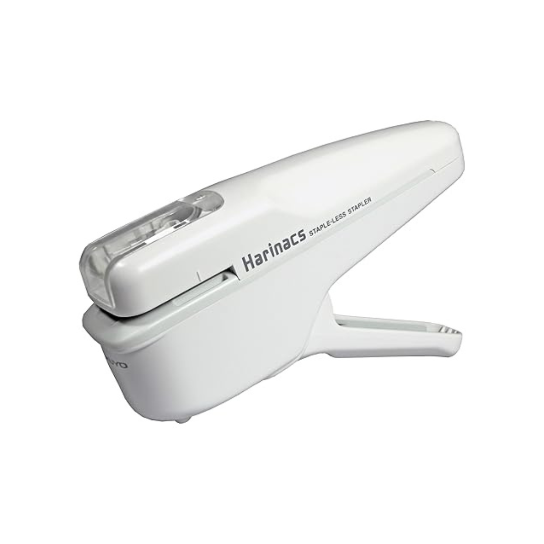 Kokuyo Staple-Free Stapler, White (WSSP-SLN108W)