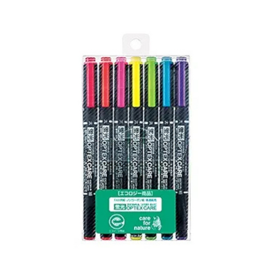 Zebra Optex Care fluorescent 7-color set WKCR1-7C