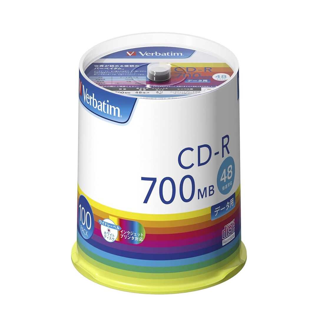 Verbatim Data CD-R, SR80FP100V1E