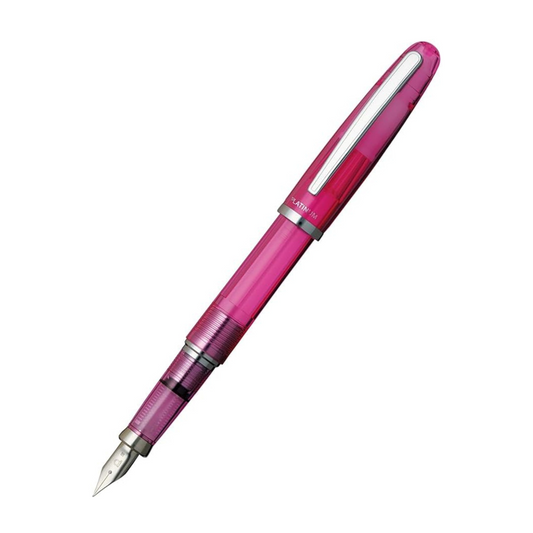 Platinum Balance Fountain Pen - Shine Crystal - Medium Nib