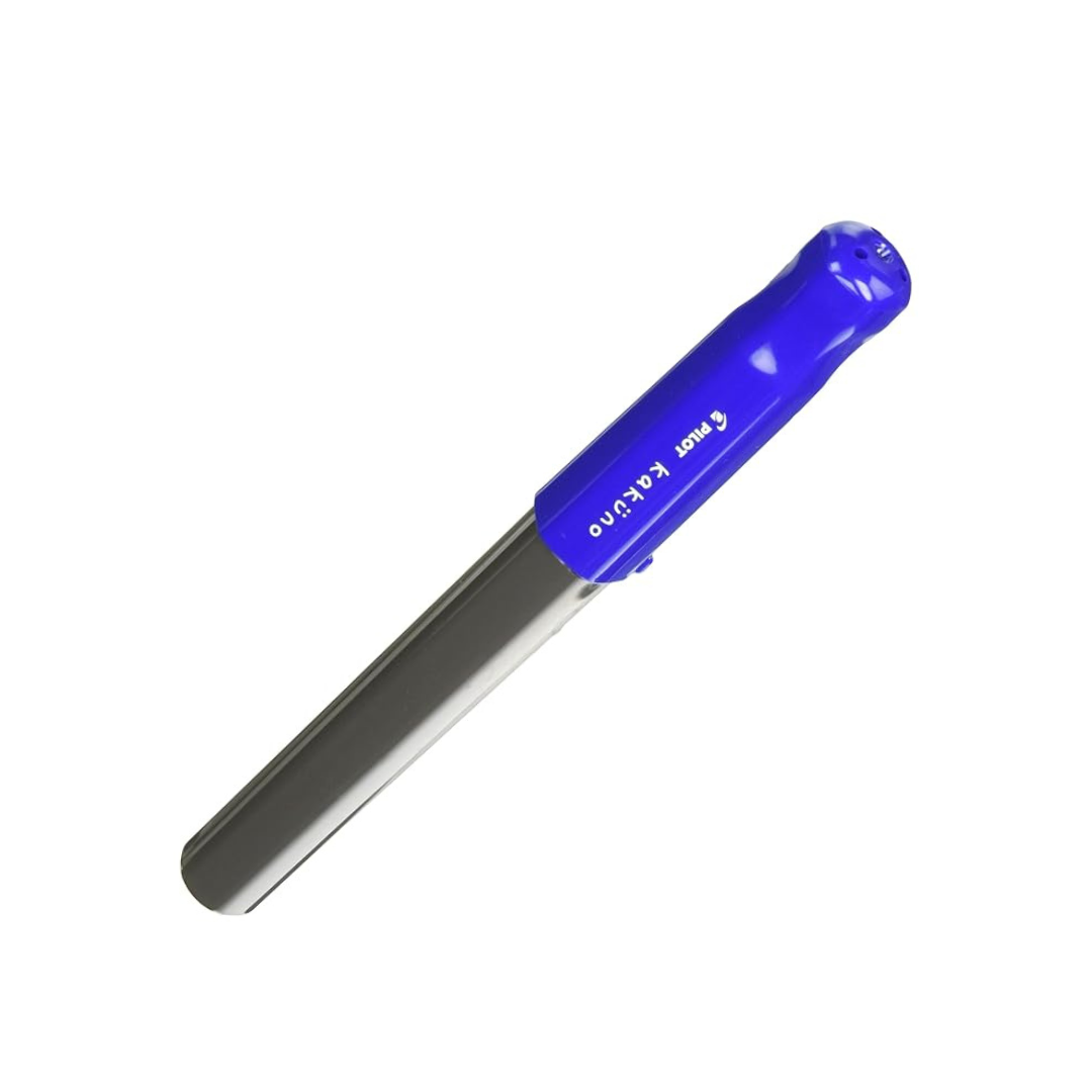 Pilot Kakuno Fine-Nib Fountain Pen, Black Body Gray Cap Body (FKA-1SR-GYF)