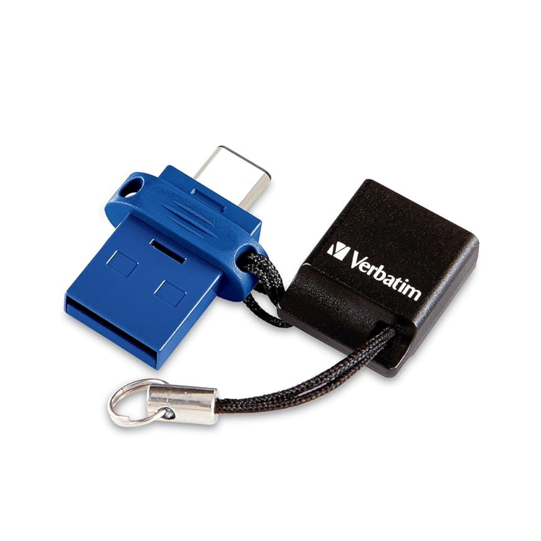 Verbatim 32GB STORENGO 2 USB-C BLU