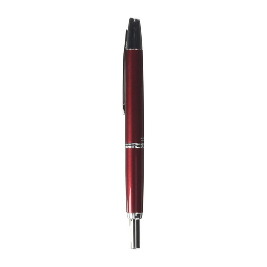 Pilot Fountain Pen Capless Decimo, Red Body, F-Nib