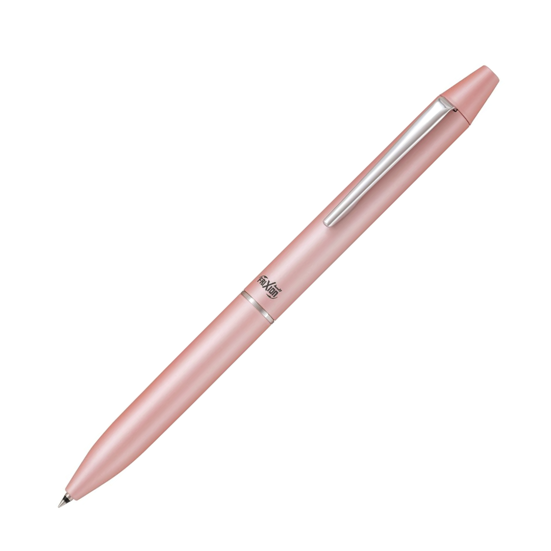 Pilot Frixion Ballpoint Pen, Firxion Biz 2, Black & Red Ink, Pink (LFBT-3SUF-P)