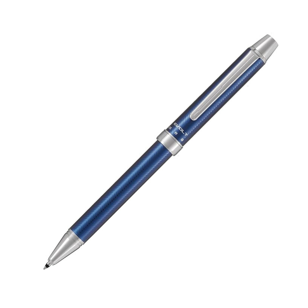 Pilot 2-in-1 Evolt 2 Color 0.7 mm Ballpoint Multi Pen 0.5 mm Mechanical Pencil, Blue Body (BTHE-1SR-L)