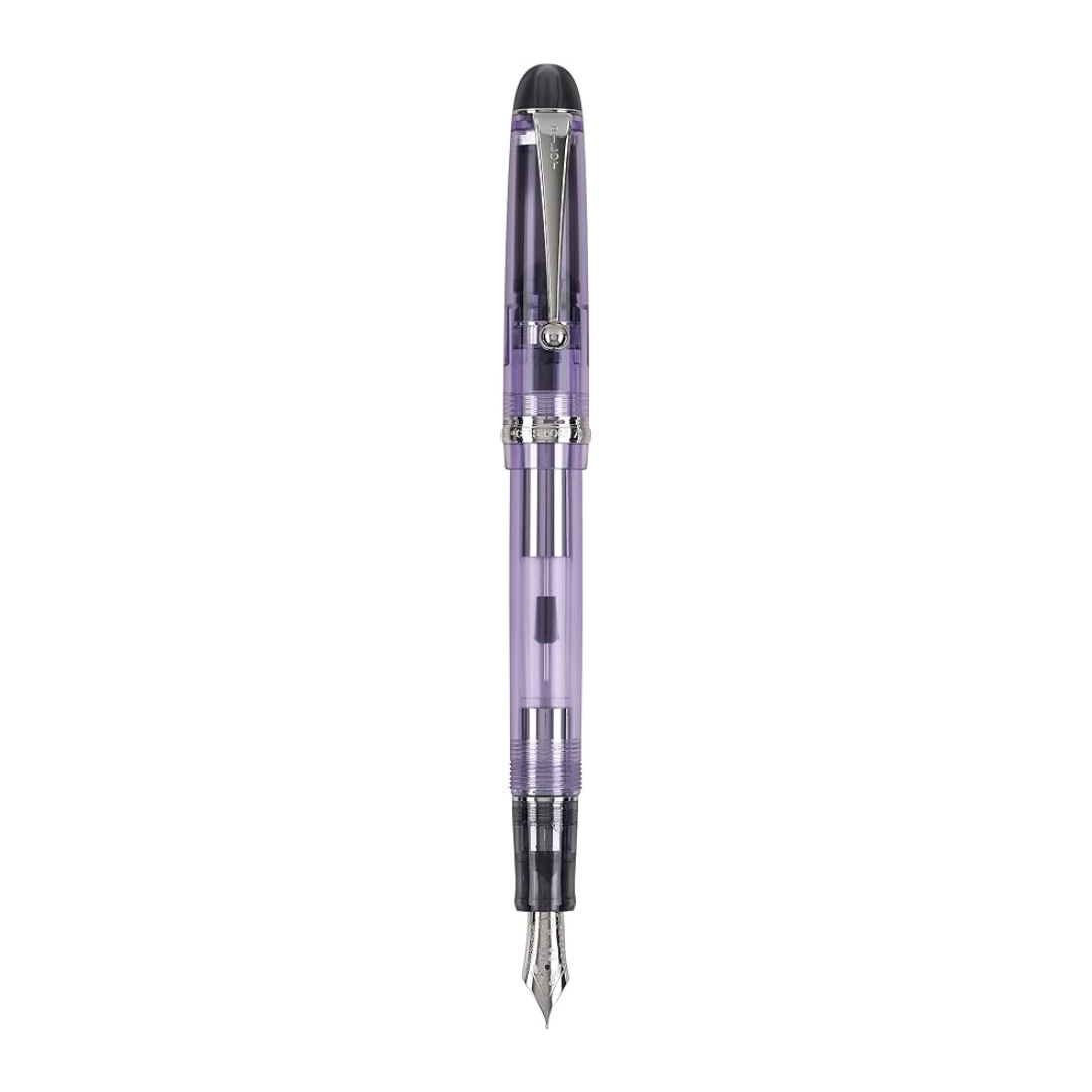 Pilot Custom 74 Fountain Pen, Black Smoke Barrel, Fine Nib (60855)