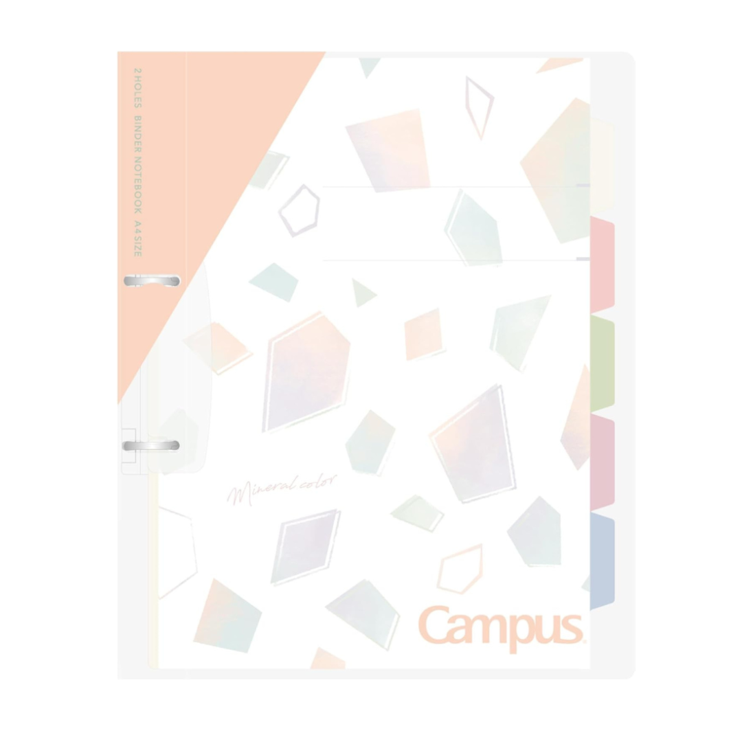 Kokuyo Le-PP158B Loose Leaf Binder, Campus, A4, 2 Holes, Up to 100 Sheets, Blue
