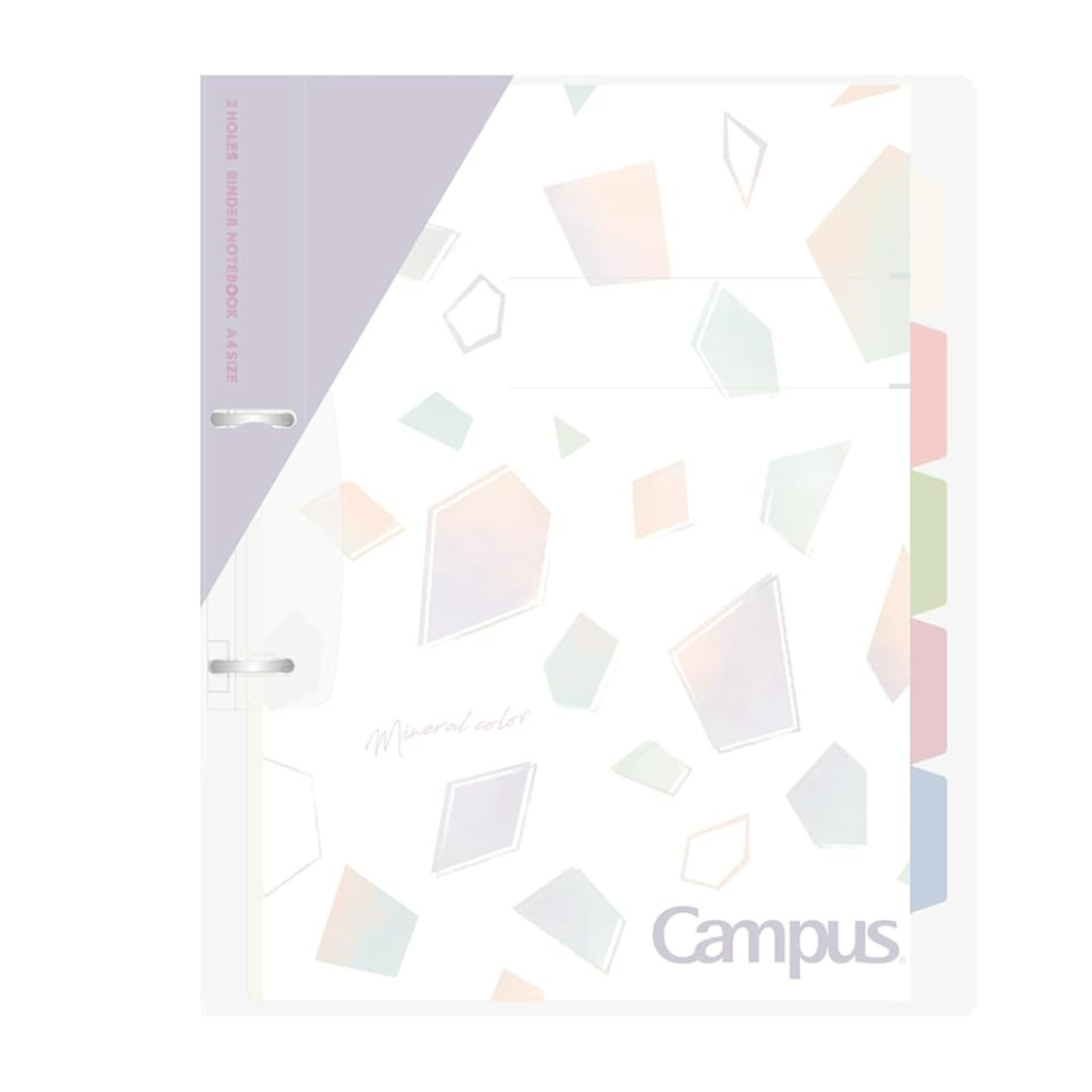 Kokuyo Le-PP158B Loose Leaf Binder, Campus, A4, 2 Holes, Up to 100 Sheets, Blue