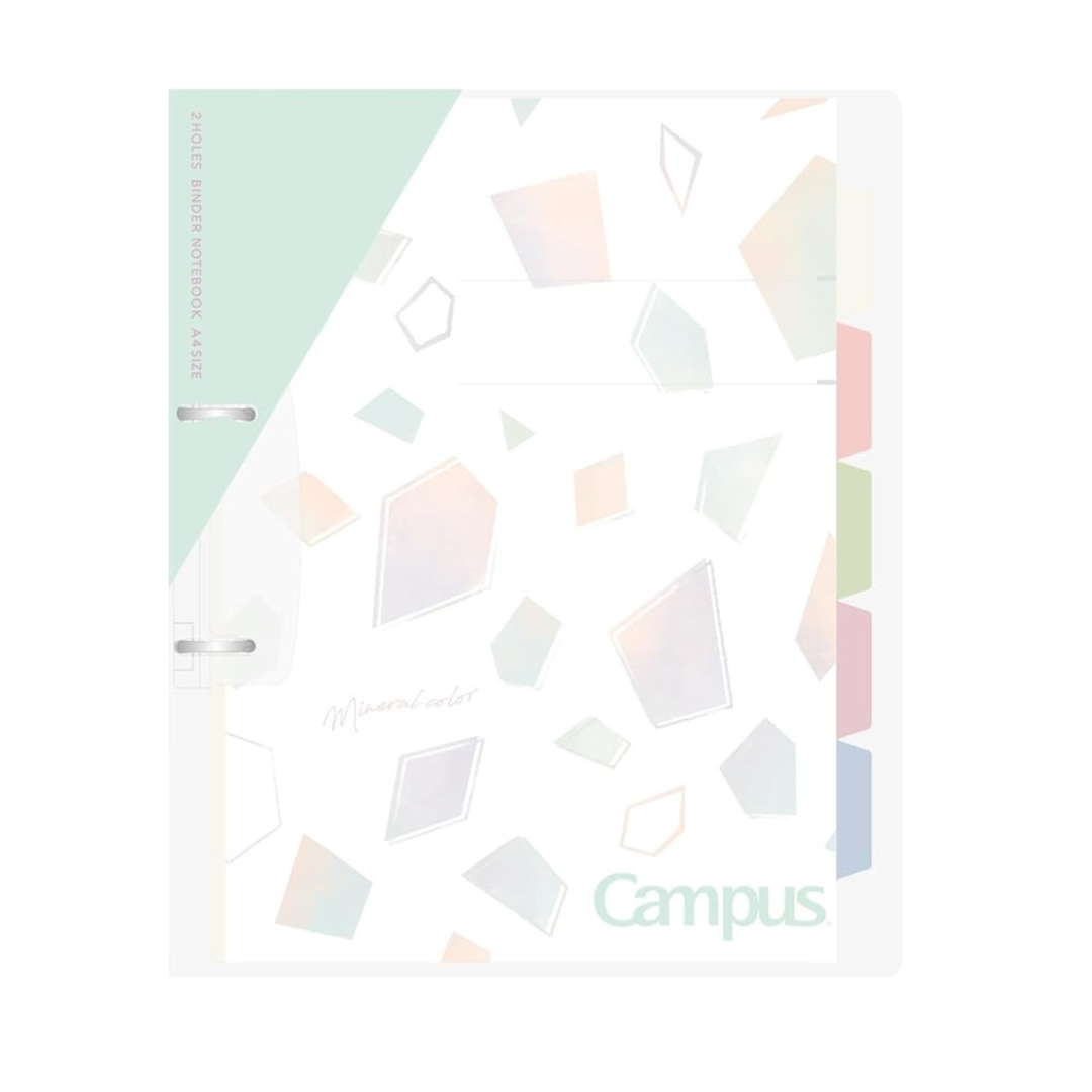 Kokuyo Le-PP158B Loose Leaf Binder, Campus, A4, 2 Holes, Up to 100 Sheets, Blue