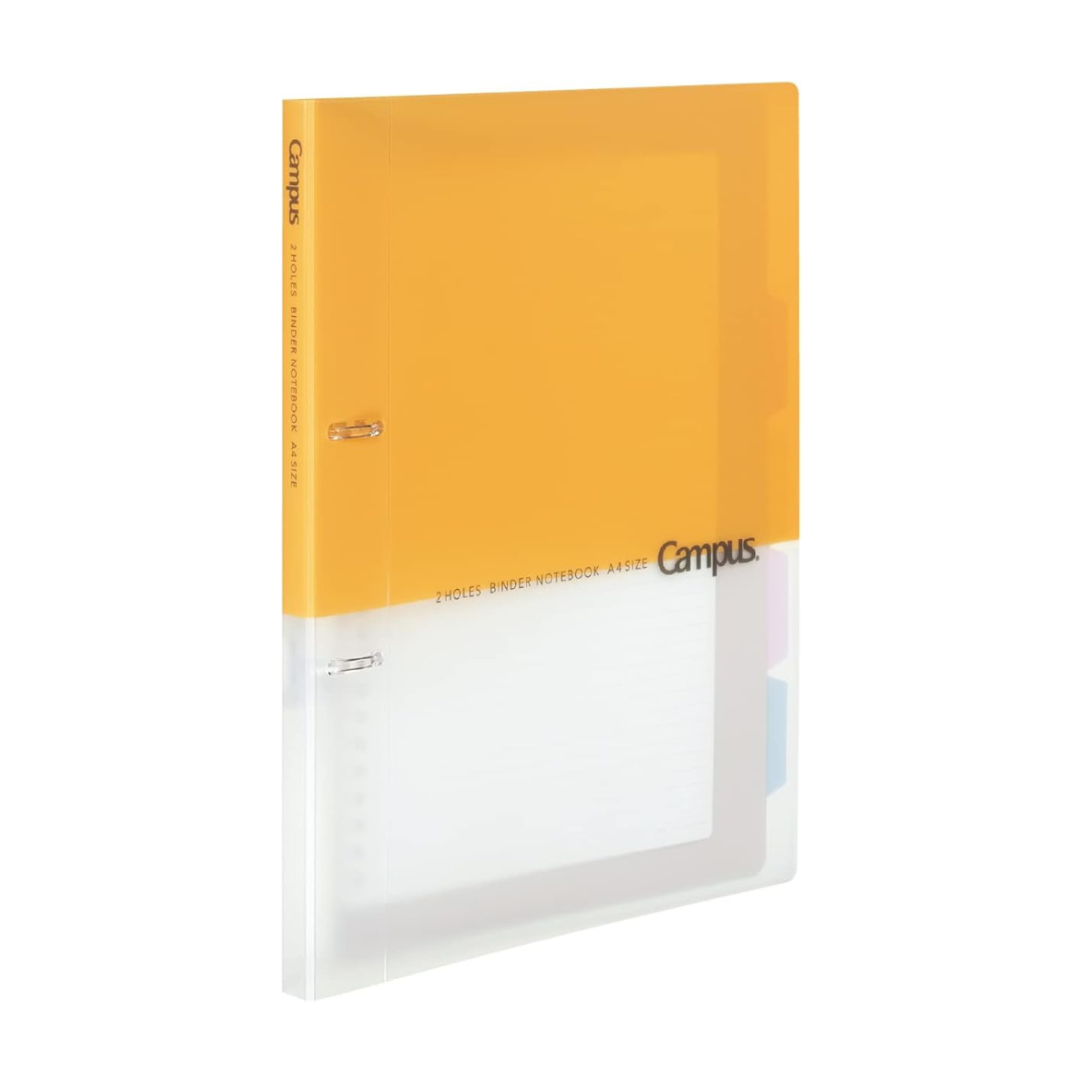 Kokuyo Le-PP158B Loose Leaf Binder, Campus, A4, 2 Holes, Up to 100 Sheets, Blue