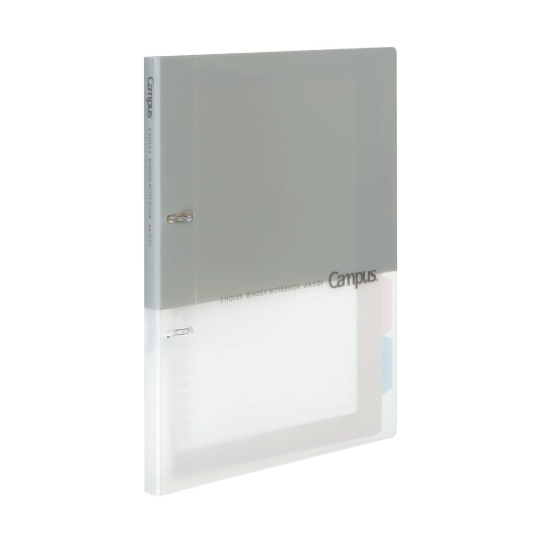 Kokuyo Le-PP158B Loose Leaf Binder, Campus, A4, 2 Holes, Up to 100 Sheets, Blue