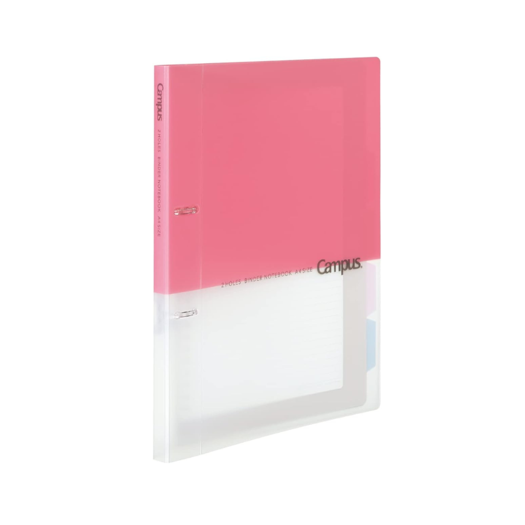 Kokuyo Le-PP158B Loose Leaf Binder, Campus, A4, 2 Holes, Up to 100 Sheets, Blue