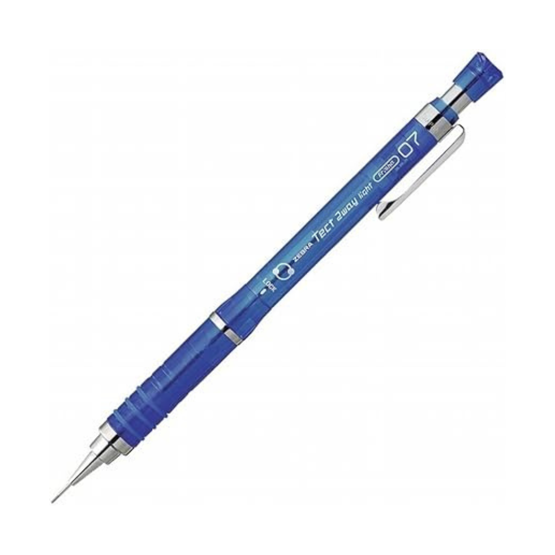Zebra Mechanical Pencil, Tect 2way Light, 0.7mm, Pure Black (MAB42-PBK)