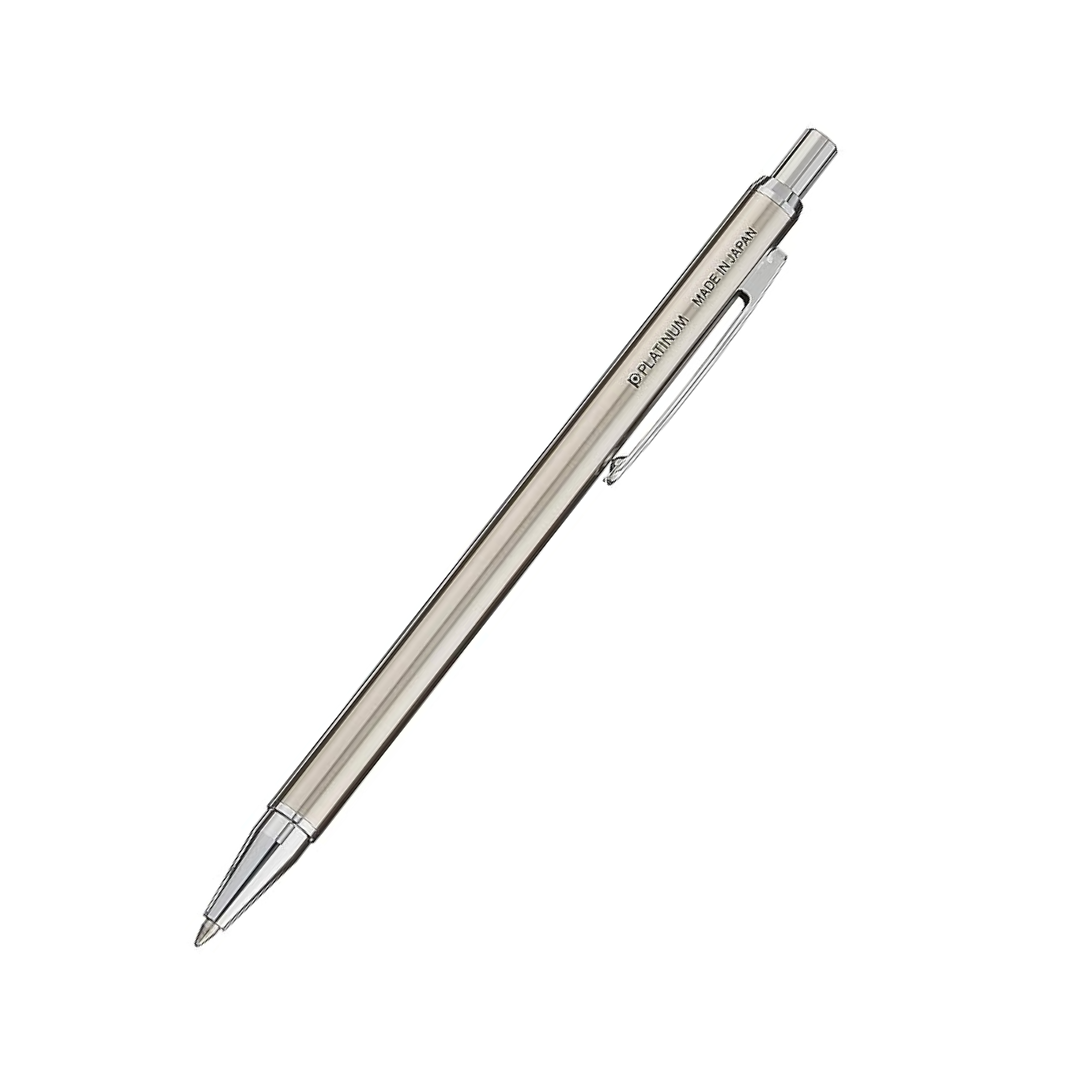 Platinum Nian Brush stainless Steel Ballpoint Pen