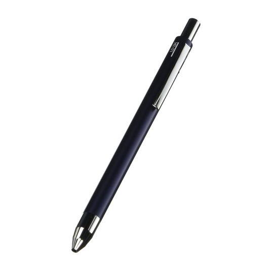 Sailor Oil-Based Ink Knock Ballpoint Pen for Point 0.5, 0.7, 1.0 mm Black Ink, Blue Body (16-0129-240)