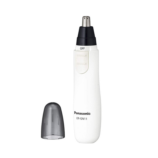 Panasonic ER-GN11-W Nose Hair Cutter, Etiquette Cutter, Men's, Eyebrow, Beard, Ears