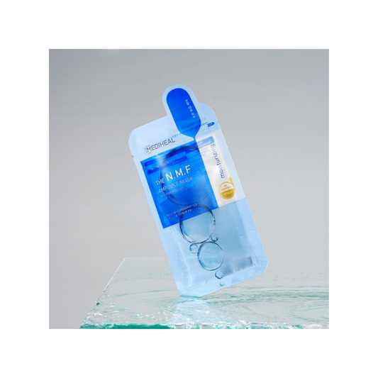 Mediheal Ampoule Mask (10 P), Hydration, Shine, Exfoliating Care, Chapped Dry Skin (The N.M.F)