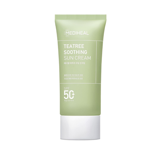 Mediheal Tea Tree Soothing Sun Cream, 1.7 fl oz (50 ml), SPF50+PA+++