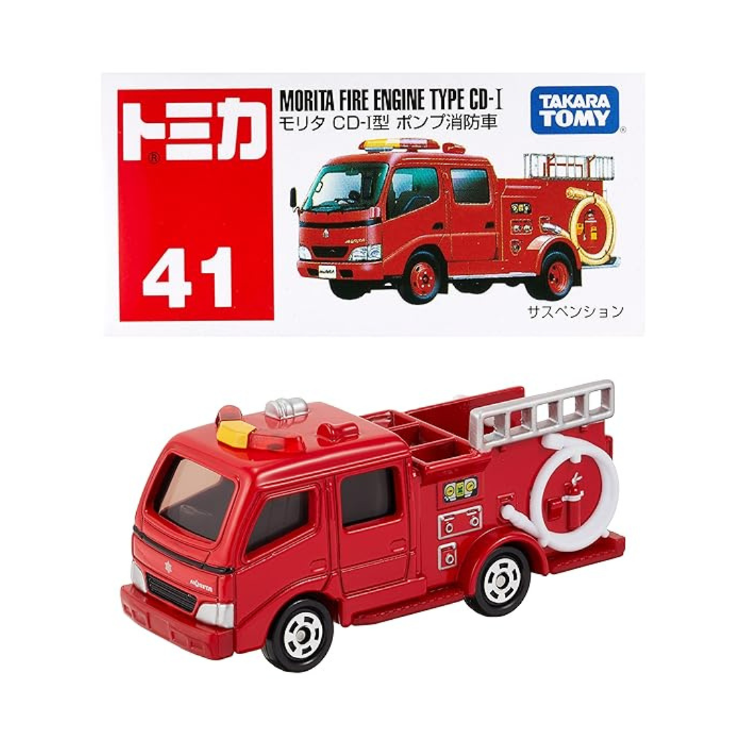 Takara Tomy Tomica #041 Morita Fire Engine Type CD-I