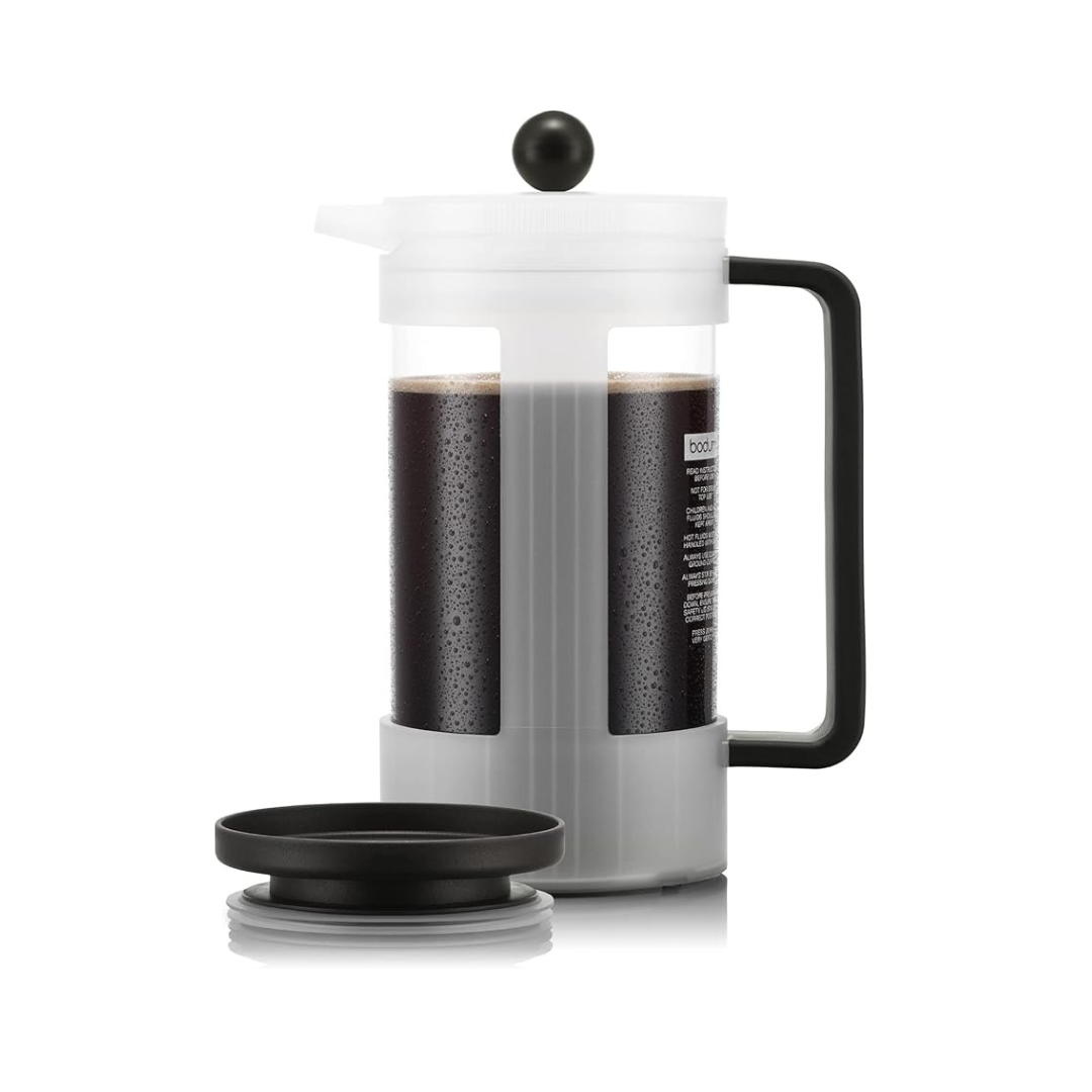 BODUM Bean French Press Ice Coffee Maker (Plastic Beaker) K12084-451S-143-Y21