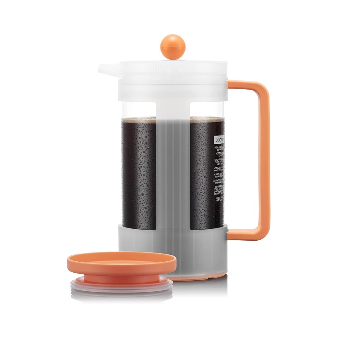 BODUM Bean French Press Ice Coffee Maker (Plastic Beaker) K12084-451S-143-Y21