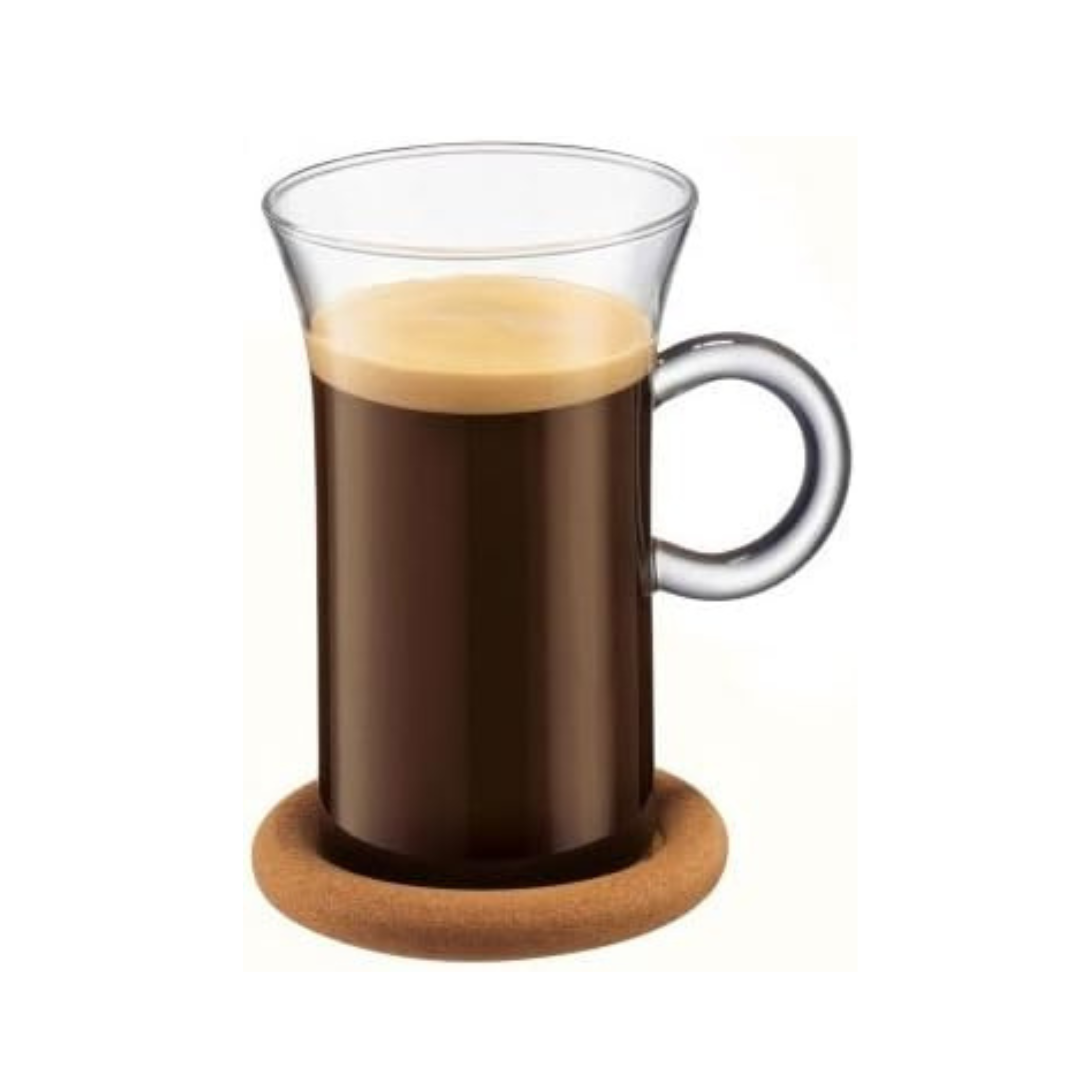 BODUM Shin Bistro Cup Cork Coasters with 0.35l Set of 2 10436 – 10