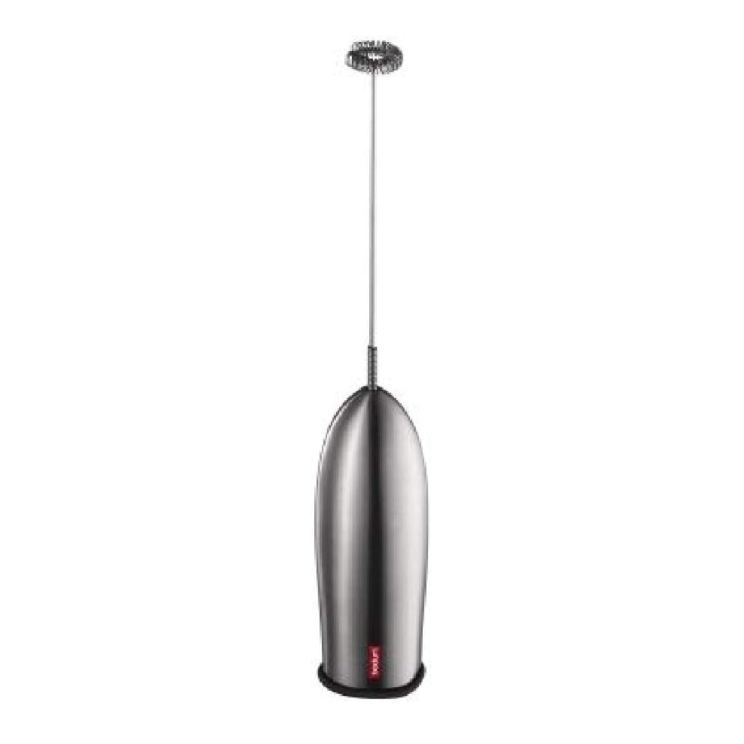 Bodum Milk Foamer Electric Milk Frother Black Stick Battery Operated Compact