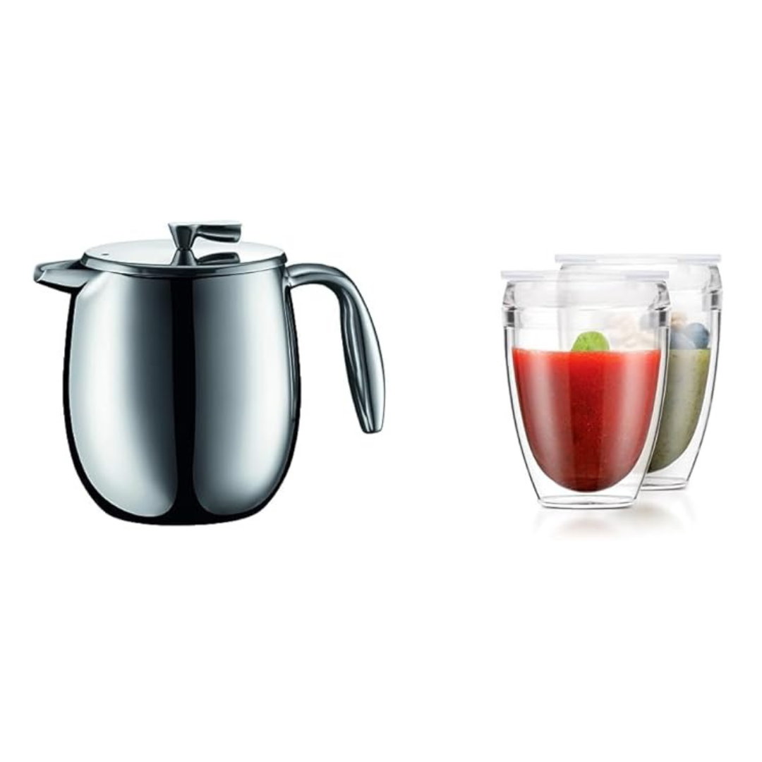 BODUM French Press Plastic Double Wall Tumbler