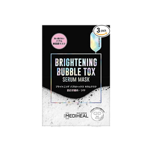 Mediheal Brightening Bubble Tox Serum Mask 3 Pieces Face Mask