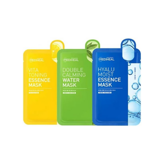 Mediheal Essence Mask Set, 12 Sheets x 3 Types