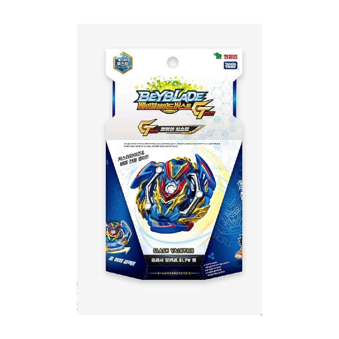 Takara Tomy B-134 Booster Slash Valkyrie .BL.Pw Retsu Beyblade Top, From “Beyblade Burst”