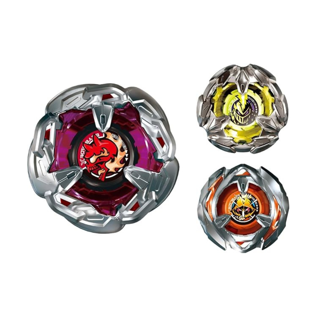 Takara Tomy Beyblade X BX-21 Hellz Chain Deck Set, Metal