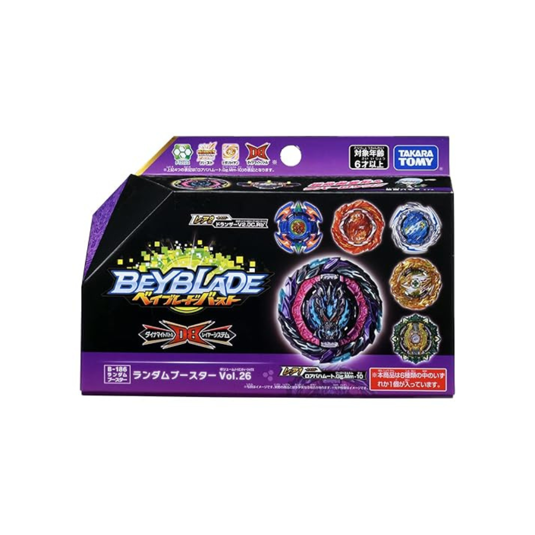 Tomy Takara Beyblade Burst B-186 Random Booster Vol. 26
