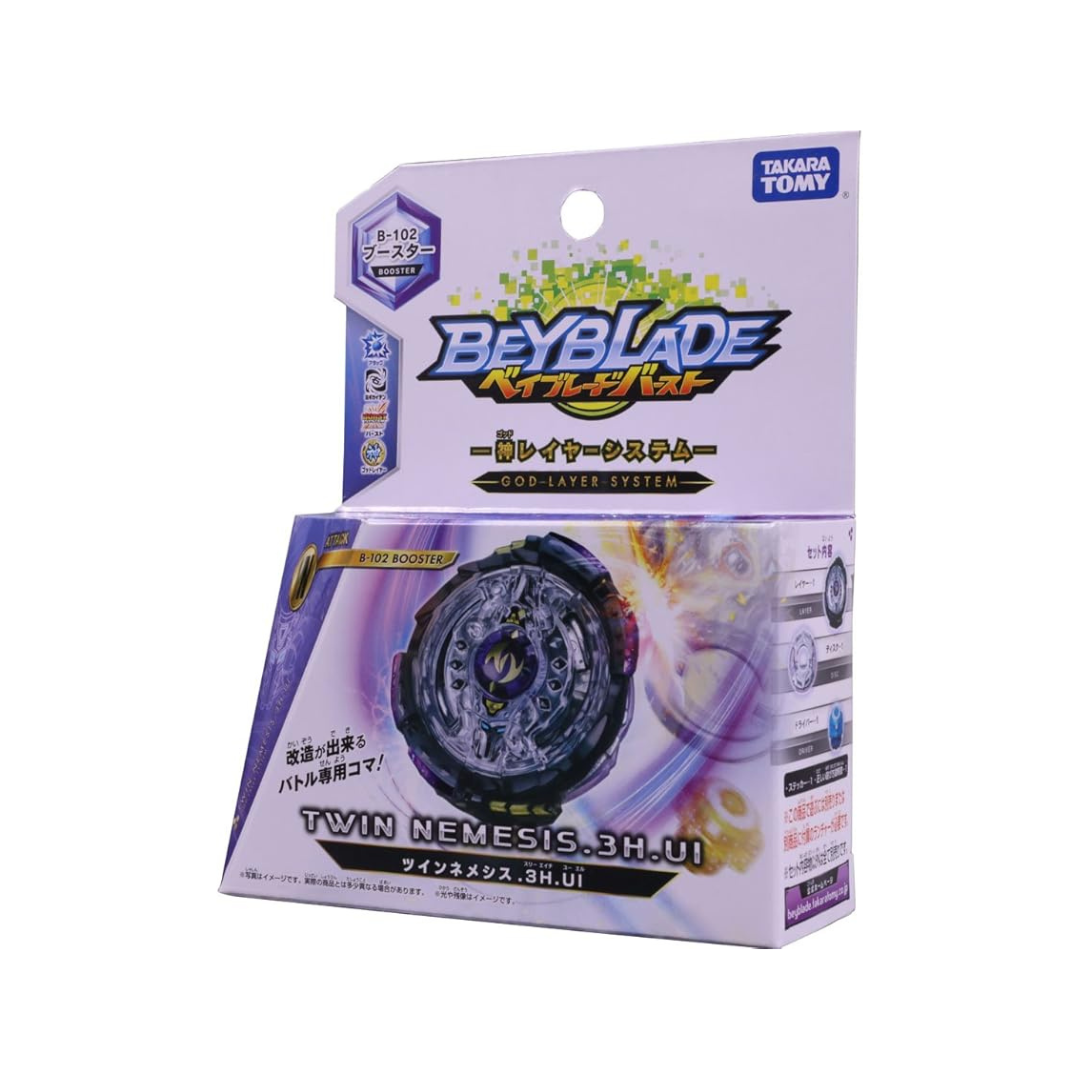 Beyblade Burst B - 102 Booster Twin Nemisis.3H.Ul