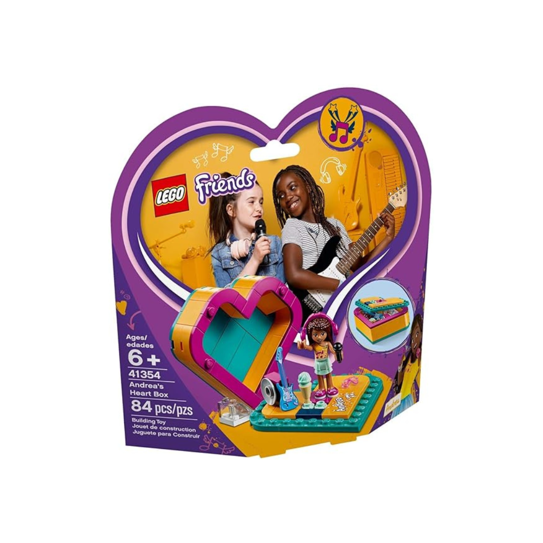 LEGO Friends Andrea's Heart Box Building Blocks for Girls (84 Pcs) 41354
