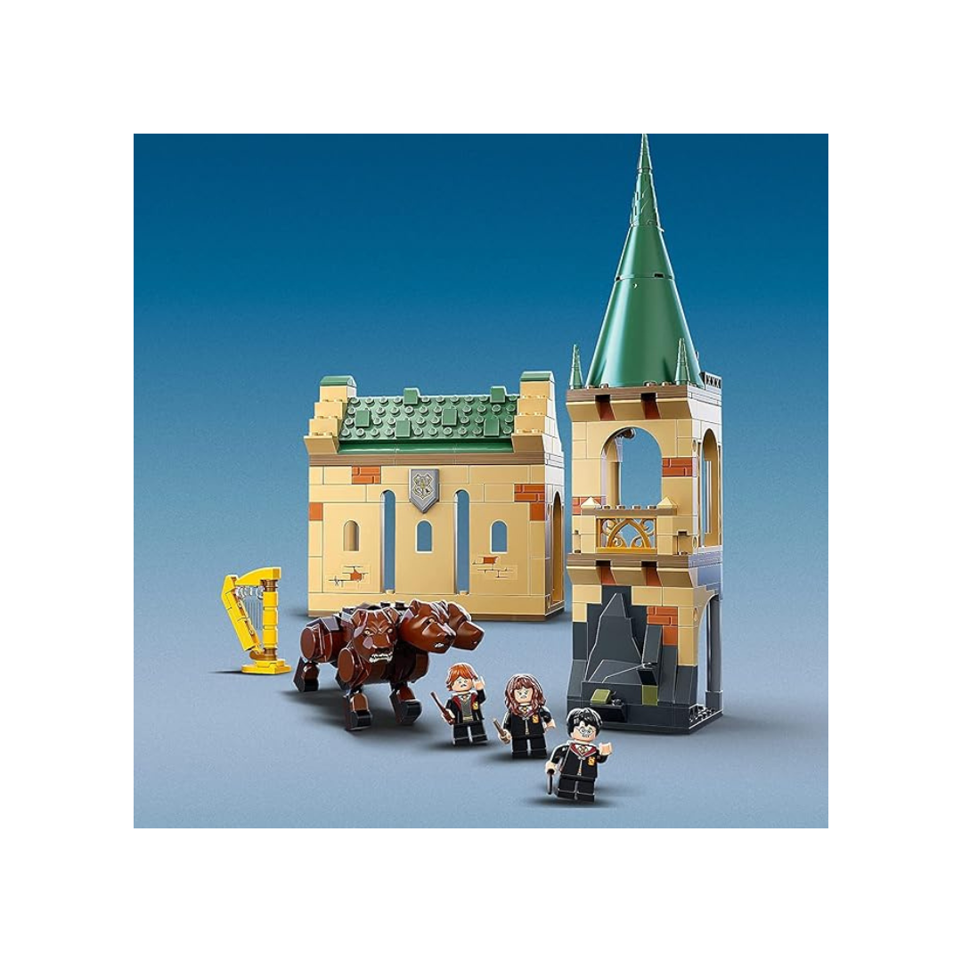 LEGO Harry Potter Hogwarts: Fluffy Encounter 76387 Building Kit; 3-Headed Dog Hogwarts Set; Cool|Collectible Toy; New 2021 (397 Pieces)|Multicolor