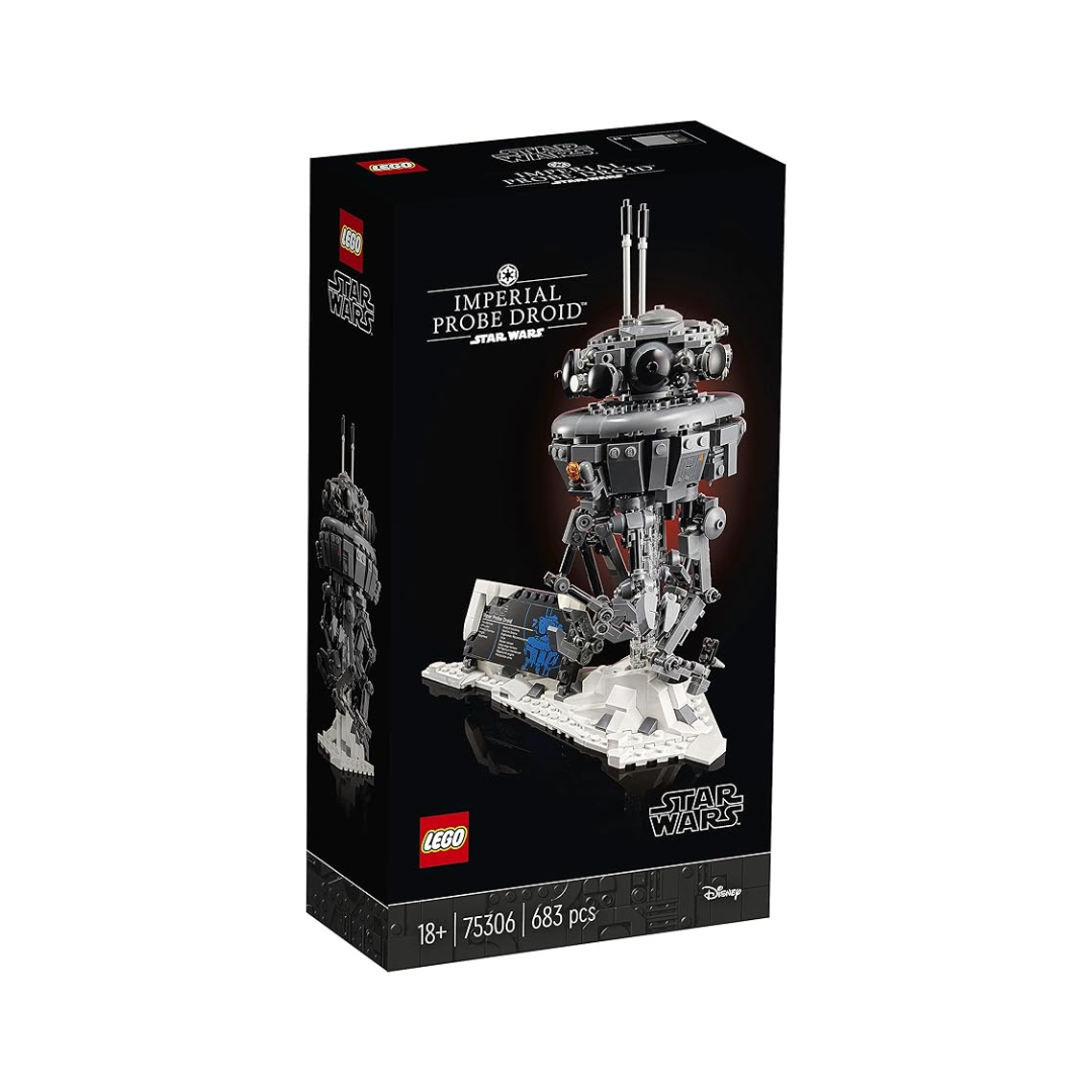 LEGO Star Wars Imperial Probe Droid 75306 Collectible Building Kit (683 Pcs),Multicolor