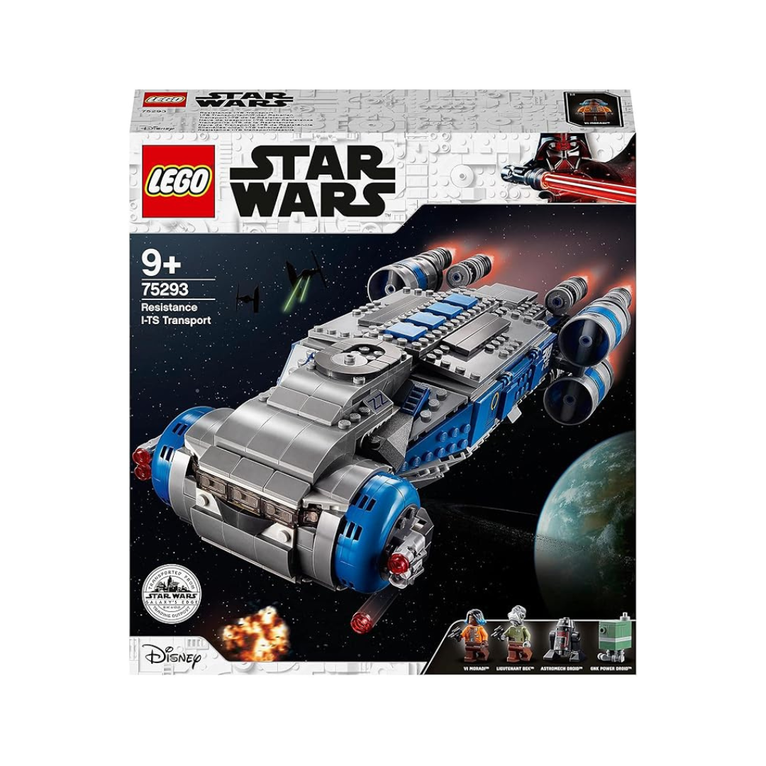 LEGO 75293 Star Wars Resistance I-TS Transport Shuttle Toy with Rebels Figures, Disney World Building Set