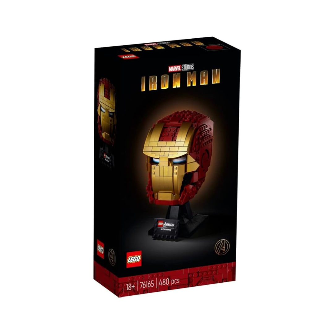 LEGO 76165 Iron Man Helmet Multicolor (103 Pieces)