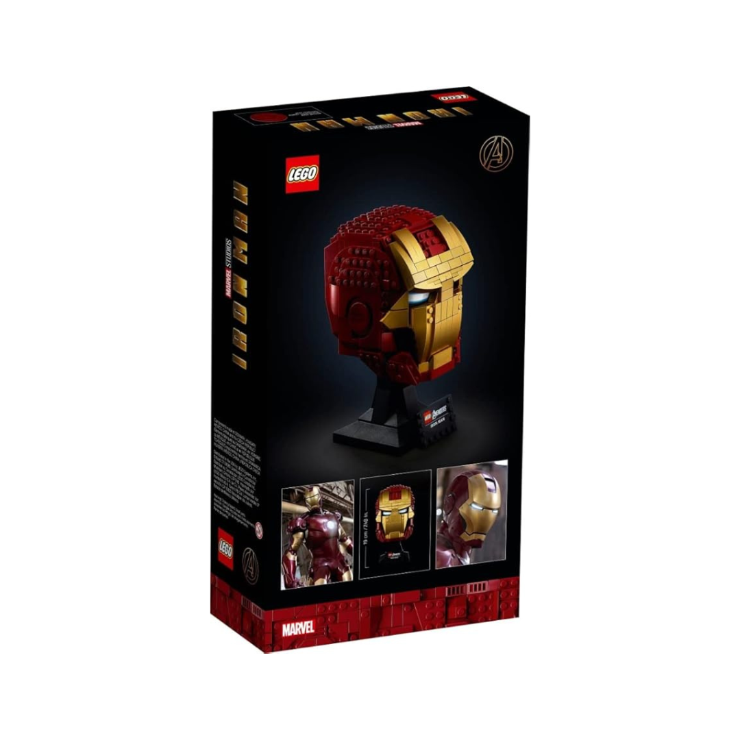 LEGO 76165 Iron Man Helmet Multicolor (103 Pieces)