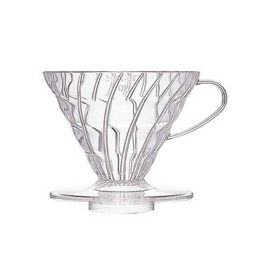 Hario VD-02T V60 02 Coffee Dripper, Clear