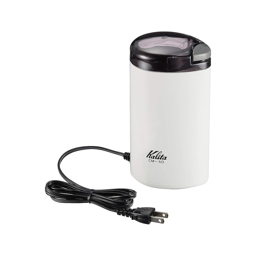 Kalita Electric Coffee Grinder White