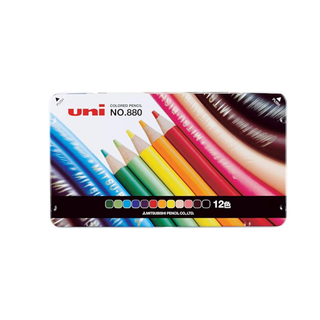 Uni Colored Pencils 880