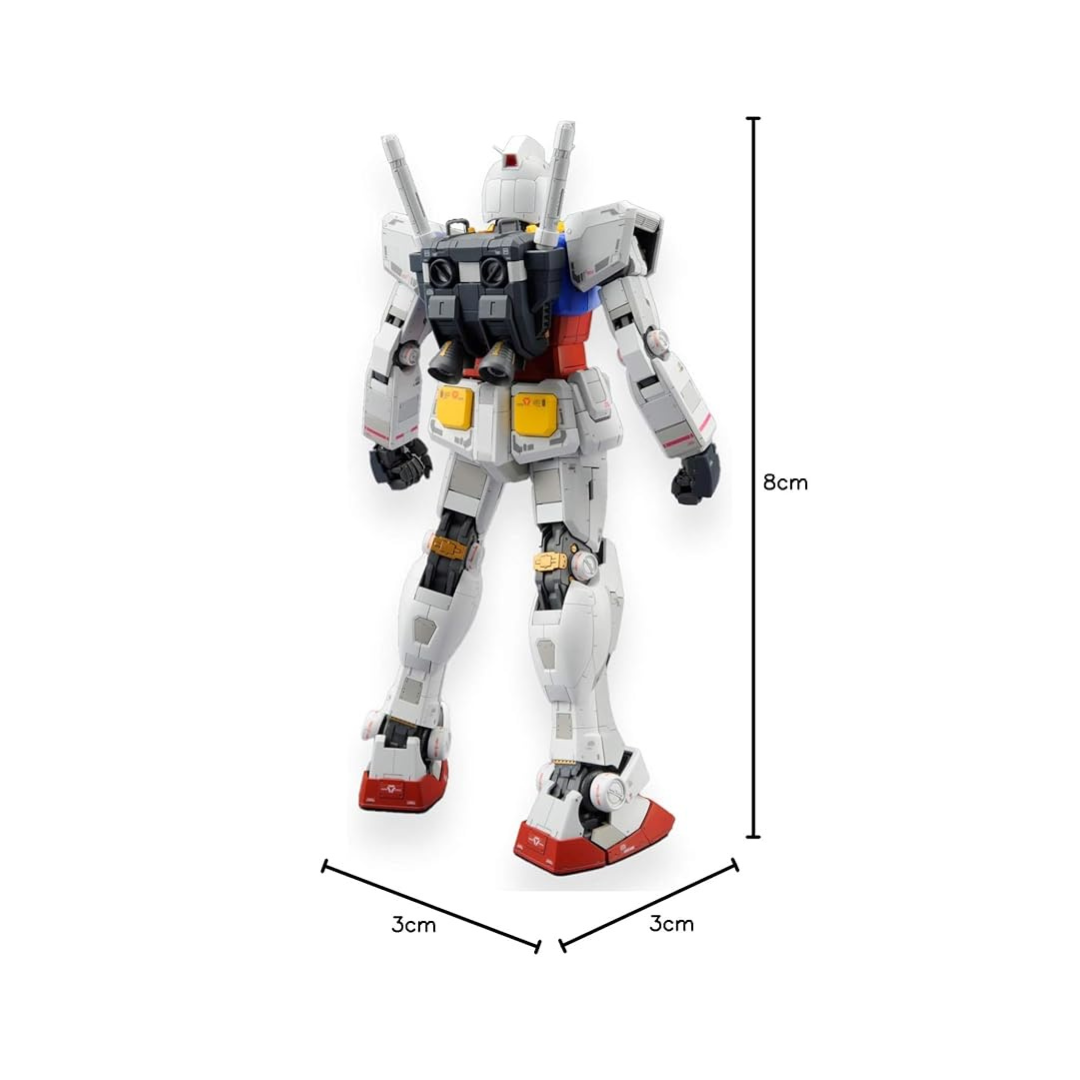 Bandai Hobby MG Gundam RX-78-2 Version 3.0 Action Figure Model Kit, 1:100 Scale