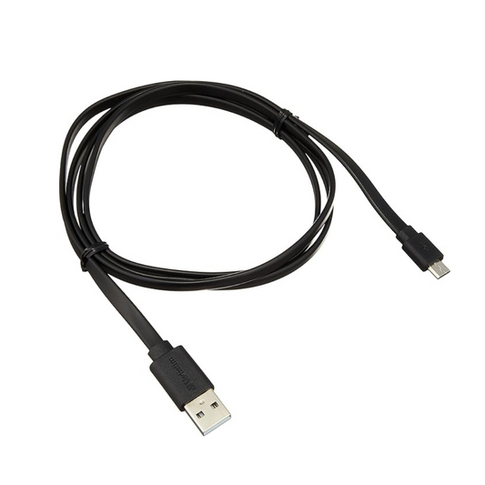 Verbatim 64754 Barbitum Micro USB Cable, 47.2 x 7.9 inches (120 + 20 cm), Black
