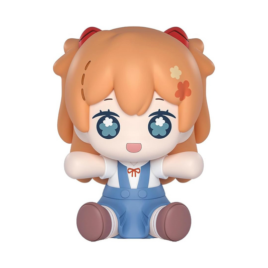 GOOD SMILE Huggy Rebuild of Evangelion Shikinami Asuka Langley School Uniform Ver. Plastic Painted Complete Figure