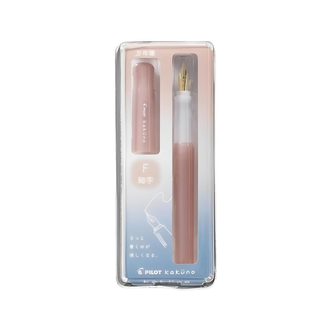 PILOT Pilot Fountain Pen, Kakuno, Madoromi Color Series (Pink, Fine Point F)