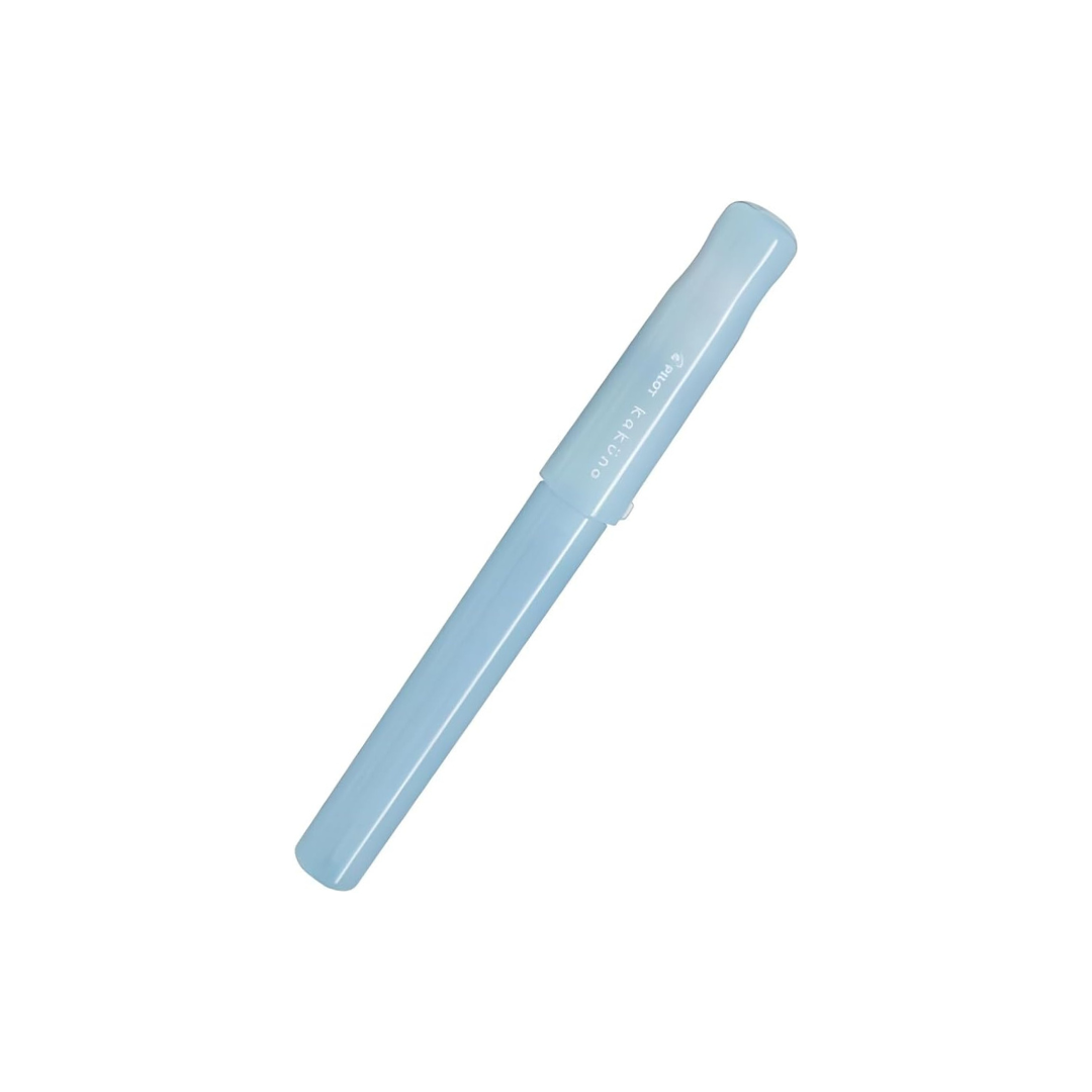 PILOT Pilot Fountain Pen, Kakuno, Soothing Color Series (Light Blue, Medium Point)