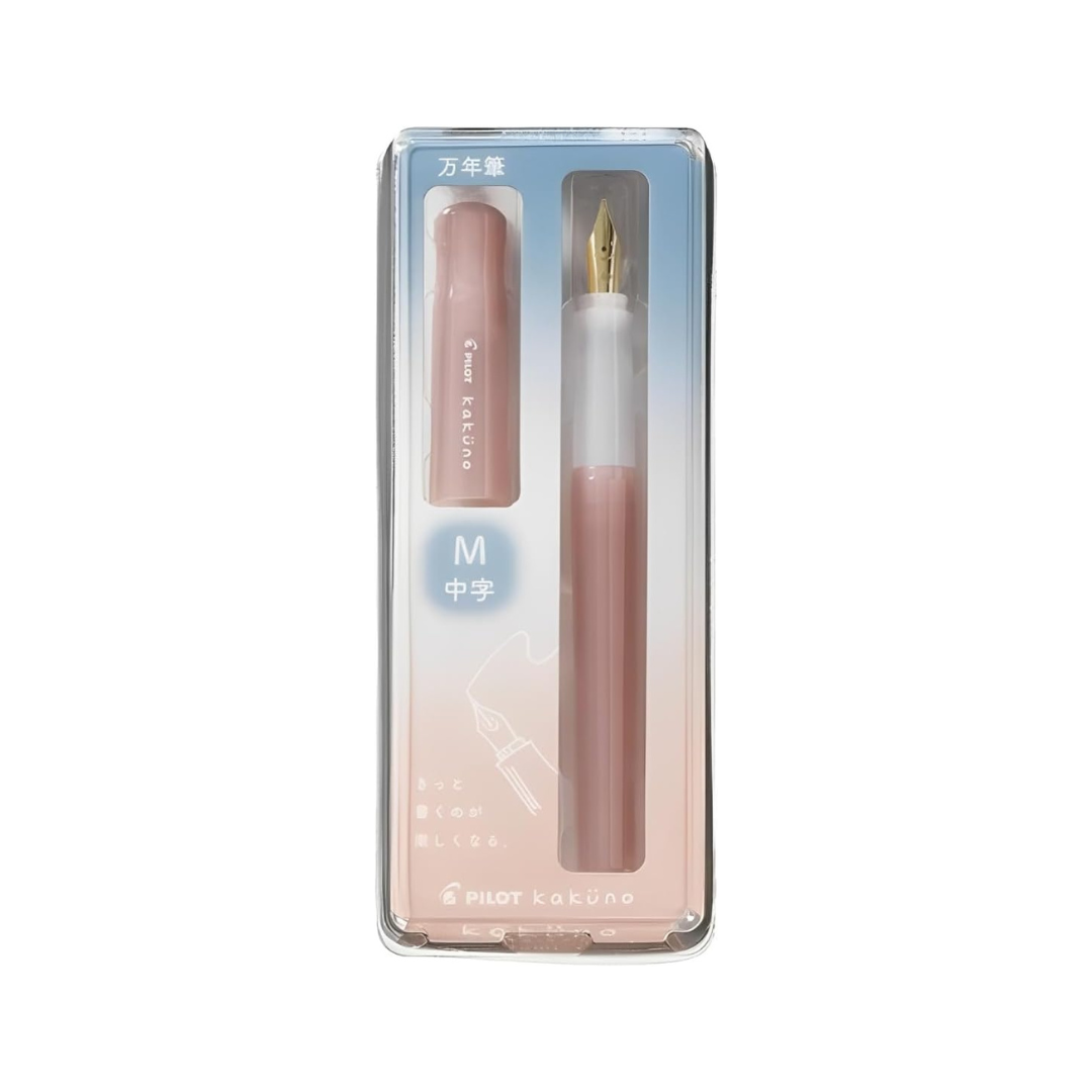PILOT Pilot Fountain Pen, Kakuno, Madoromi Color Series (Pink, Medium Point)
