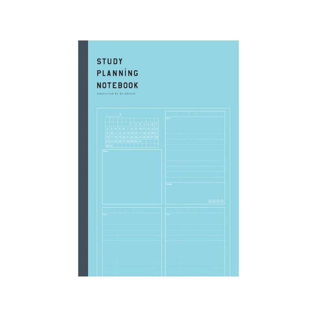 Gakken Staful STUDY STATIONERY Notebook, Study Planning Notebook, B5, Blue JD04039